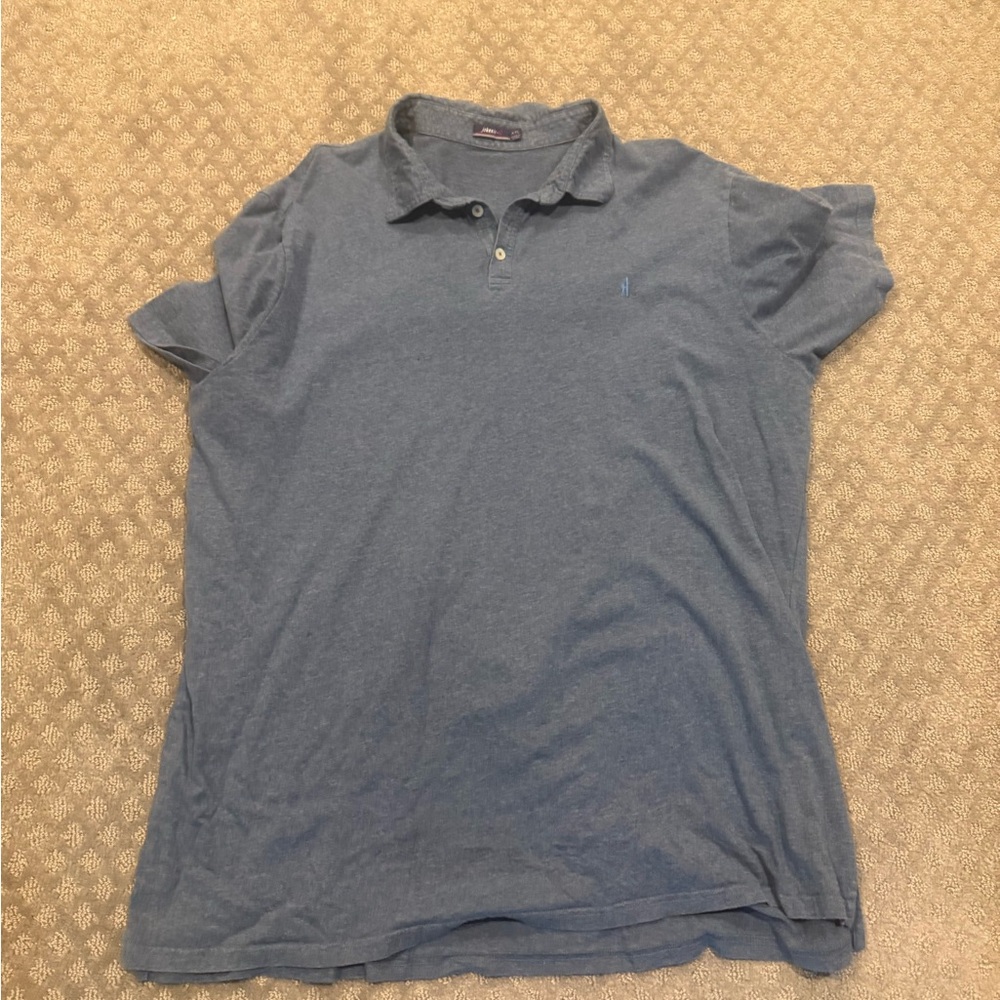 johnnie-O Slate Blue Polo Shirt